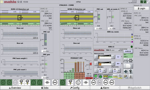 Software de mando - mPilot - Mahlo - OPC / de gestión de datos / de proceso