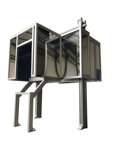 Capó de protección para compresores - NORCAN - para línea de producción / para línea robotizada / para mandril de torno