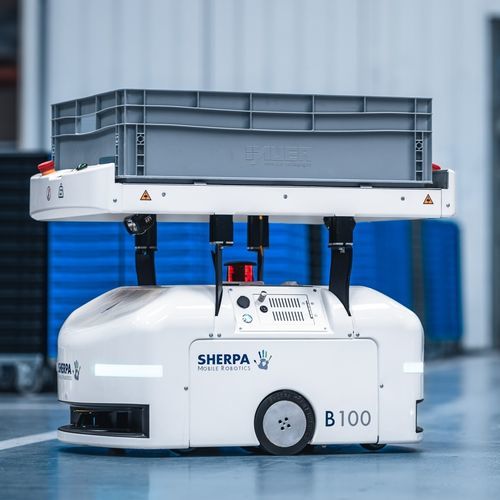 Robot móvil autónomo (AMR) de manipulación - SHERPA B  - NORCAN - de transferencia / de transporte / de carga