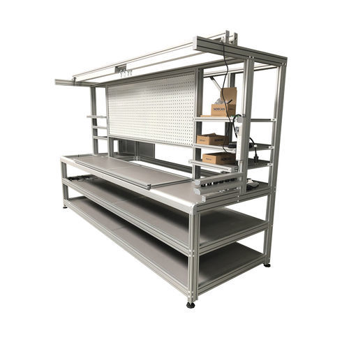 Puesto de trabajo ergonómico - NORCAN - móvil / modular / de altura regulable