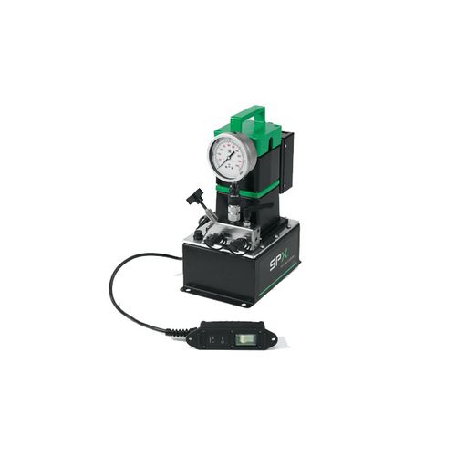 Bomba hidráulica de pistón - PE8 - Hydraulic Technologies - con motor eléctrico / compacta / de alta presión