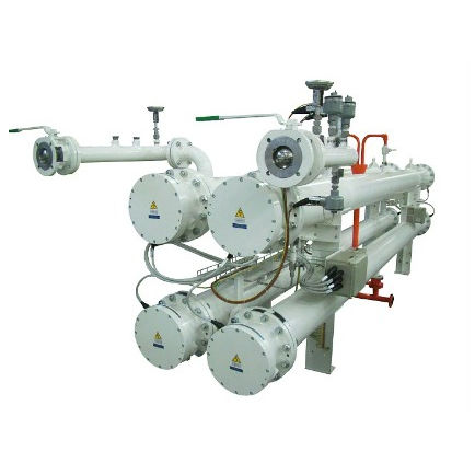 Intercambiador de calor tubular - Masterwatt Srl  - líquido-líquido / compacto / a medida