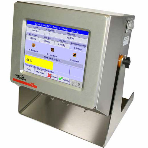 Indicador de pesaje digital - MRC - PRECIA MOLEN - con pantalla táctil / de pared / Ethernet