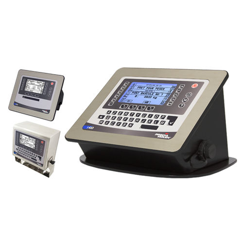 Indicador controlador de pesaje digital - I 410 series  - PRECIA MOLEN - resistente al agua / para montaje sobre panel