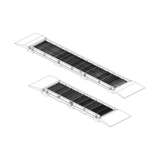 Báscula puente robusta - C85 HSDS - PRECIA MOLEN - de acero / de hormigón / metálica