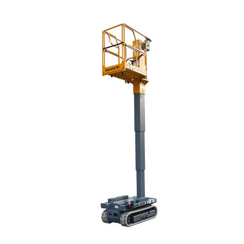 Cesta vertical con ruedas - STAR 6 Crawler - Haulotte - con orugas / eléctrica / para uso en interiores y exteriores