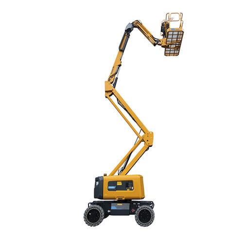 Cesta articulada con ruedas - HA16 E / E PRO - Haulotte - eléctrica / para obra / para uso en interiores y exteriores