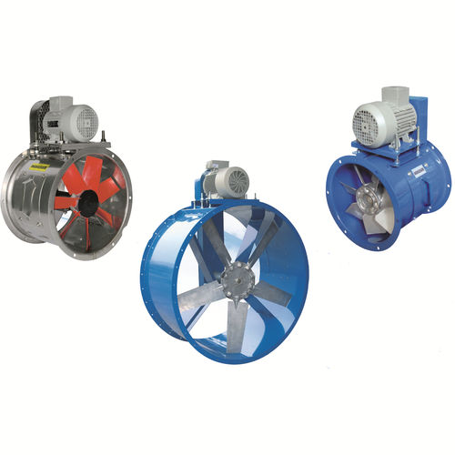 Ventilador axial - TS series - MORO - de circulación de aire / industrial / de accionamiento por correa