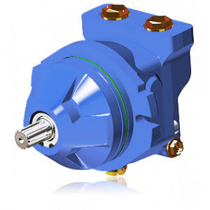 Motor hidráulico de cilindrada variable - MSI series - HYDRO LEDUC - de pistón esférico / para circuito abierto / con reductor