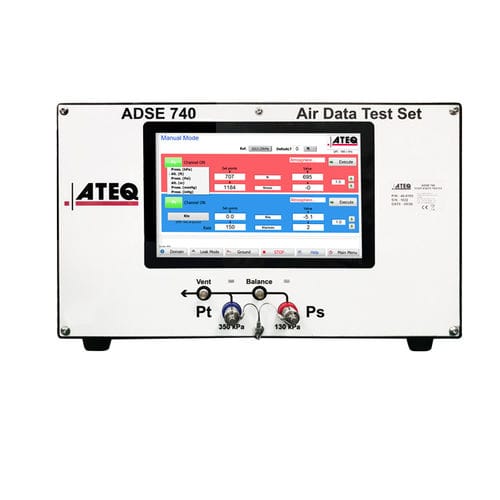 Comprobador de funcionamiento - ADSE 740 - ATEQ - de presión / de aire / para aplicaciones aeronáuticas