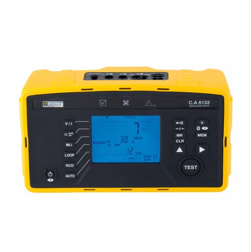 Comprobador de continuidad - CA 6131 - CA 6133 - CHAUVIN ARNOUX - de instalación eléctrica / compacto / con pantalla LCD