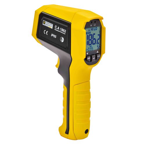 Termómetro IR - CA 1862 - CA 1860 - CHAUVIN ARNOUX - con pantalla LCD / con doble puntero láser / resistente al agua