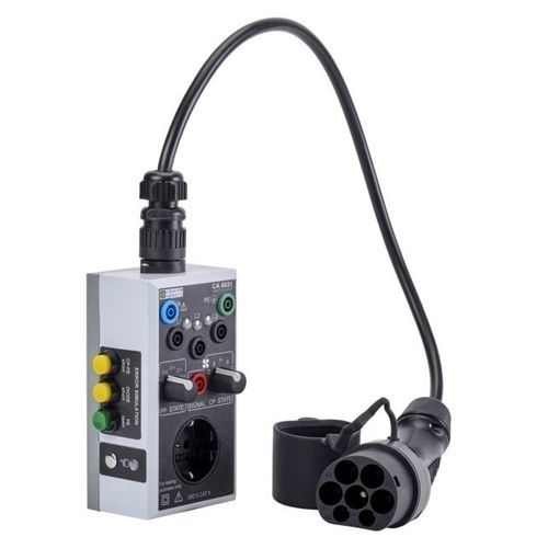 Adaptador eléctrico de prueba - CA 6651 - CHAUVIN ARNOUX - para estación de recarga eléctrica / de seguridad