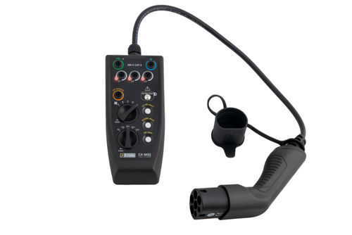 Adaptador eléctrico de prueba - CA 6652 - CHAUVIN ARNOUX - EVSE / macho