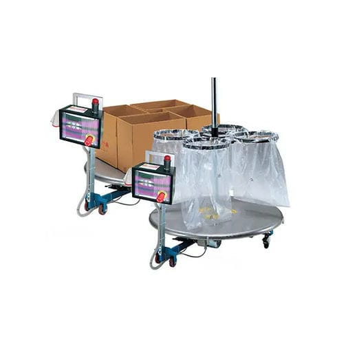 Mesa rotativa accionada por motor - TR series - Plastic Systems S.p.A. - horizontal