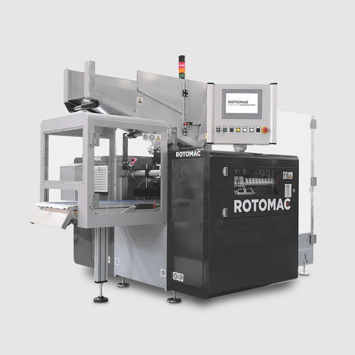 Stand desenrollador-enrollador de rollos de papel - 162 - Rotomac S.r.l. - automático