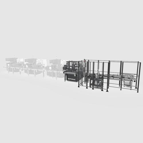 Estuchadora de carga superior - 635 – 645 – 655  - Rotomac S.r.l. - horizontal / para la industria agroalimentaria / de alta velocidad