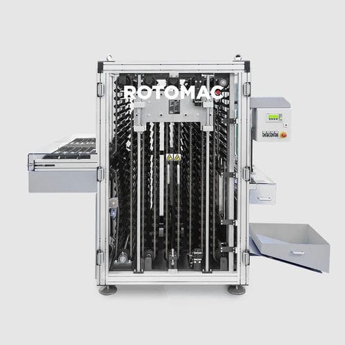 Desplazador de rollos eléctrica - MR 16 - Rotomac S.r.l. - para equipos de manutención