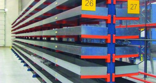 Sistema de estanterías cantilever - max. 400 kg  - FERALCO - doble cara / para carga ligera / para carga alargada