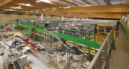 Entreplanta industrial con sistema de ordenación - FERALCO - de interior