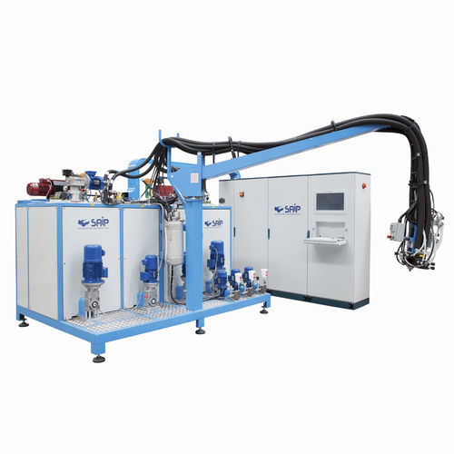 Unidad de dosificación para elastómeros poliureas - ELASTOTECH - SAIP Advanced Polyurethane Equipment - para la industria del plástico / para la industria del automóvil / con regulación de caudal