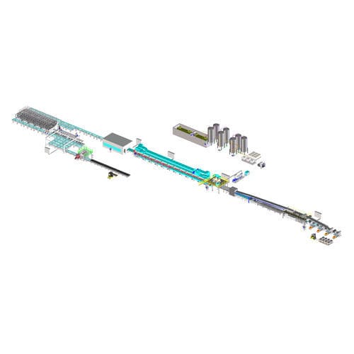 Línea de producción para paneles expandidos - CONTITECH RF - SAIP Advanced Polyurethane Equipment - de paneles sándwich / de paneles de aislamiento / de paneles sándwich de PUR