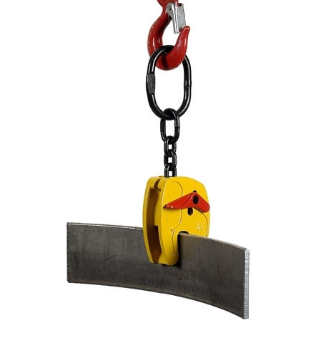 Pinza de elevación para chapas - Topal™ - TRACTEL - vertical / manual