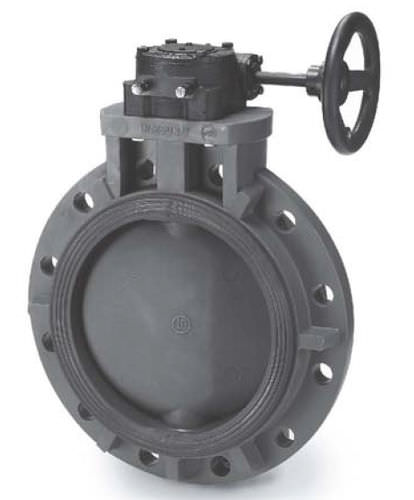 Válvula de mariposa - BF300  - Shie Yu Machine Parts Industrial Co., Ltd. - con volante / con brida / de plástico