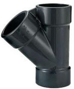 Racor hidráulico - SCH80 - Shie Yu Machine Parts Industrial Co., Ltd. - de encaje / en Y / de PVC