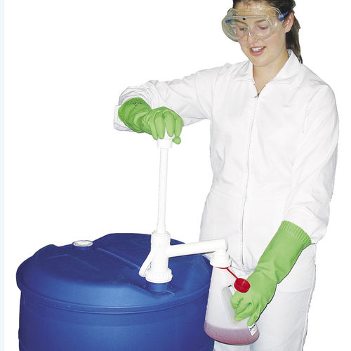 Bomba de pistón - 10054 - CEMO - para productos químicos / manual / semisumergible