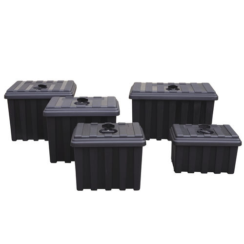 Cajón de polipropileno - 9096 series - CEMO - para almacenamiento / de transporte / con tapa