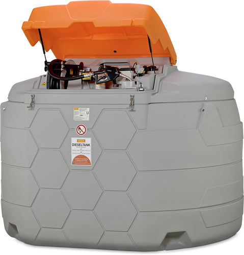 Depósito para diésel - GO CUBE Premium Plus - CEMO - de combustible / de polietileno / autoportante