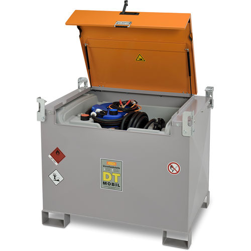 Recipiente para AdBlue - DT-MOBIL PRO PE COMBI 440/50 - CEMO - para diésel / de PE / de acero