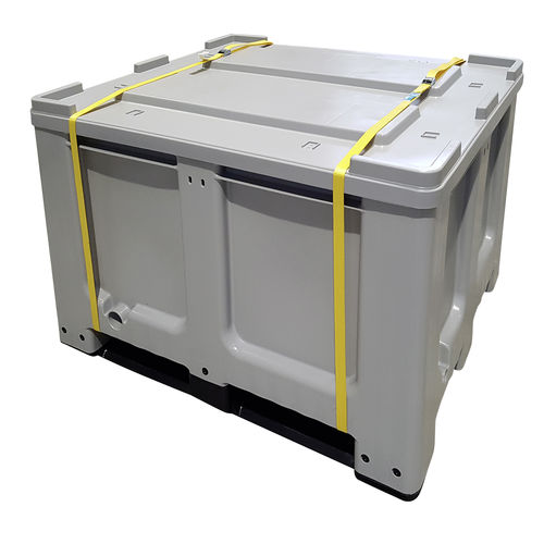 Caja-palé de PEHD - 1120 series - CEMO - para almacenamiento / de transporte / para productos peligrosos