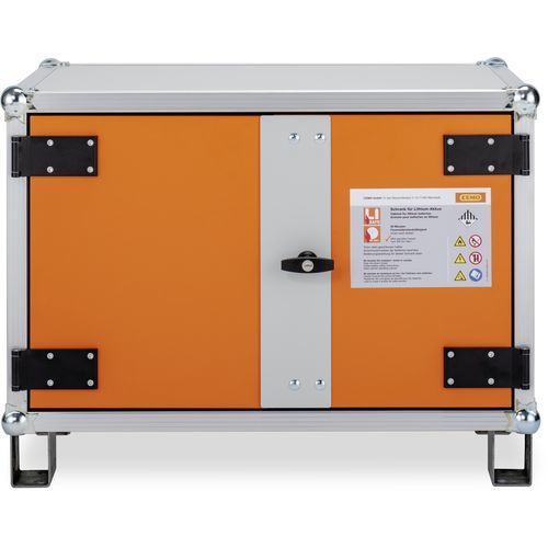 Armario de seguridad - 8/5 Eco lockEX® - CEMO - con patas / con puertas dobles / de puertas batientes