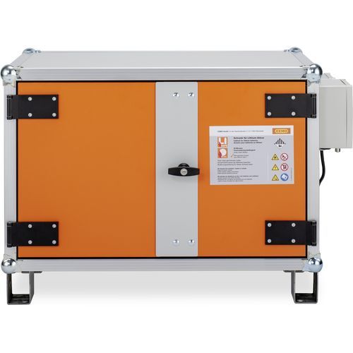 Armario ignífugo - 8/5 Premium SIM lockEX® 230 V - CEMO - de almacenamiento / con patas / con puertas dobles