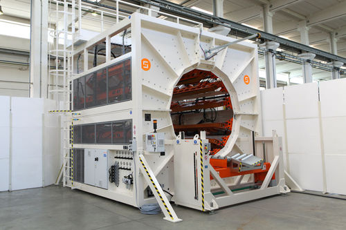 Oruga de arrastre para línea de extrusión de tubos - P series - SICA S.p.A. - para lineas de extrusión para perfiles