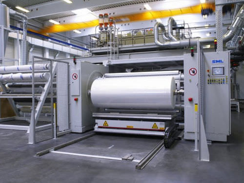 Enrolladora de film - W1050 SERIES - SML Maschinengesellschaft - para línea de extrusión