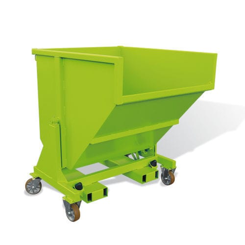 Volquete basculante para residuos - GIE series - GOUBARD - con ruedas / automático