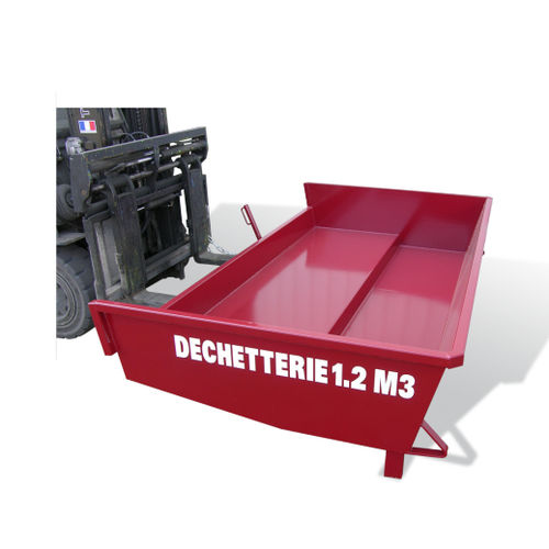 Volquete basculante para residuos - GS-D - GOUBARD - automático