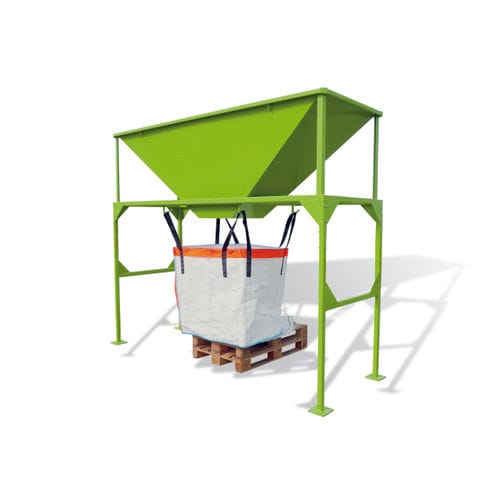 Tolva para big bag - TB-F series - GOUBARD - de fondo abrible / para granulados / para transporte