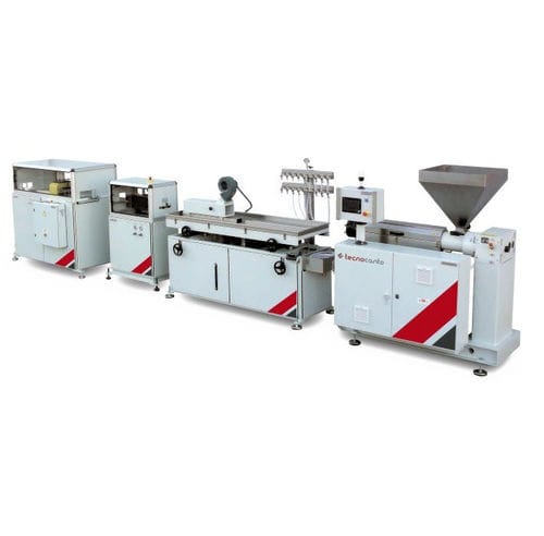 Línea de extrusión de perfiles - TECNOCANTO LDA  - para termoplásticos