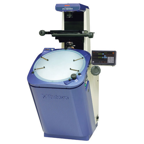 Proyector de perfiles digital - PV-5110 - MITUTOYO - vertical / con pantalla grande / de pie