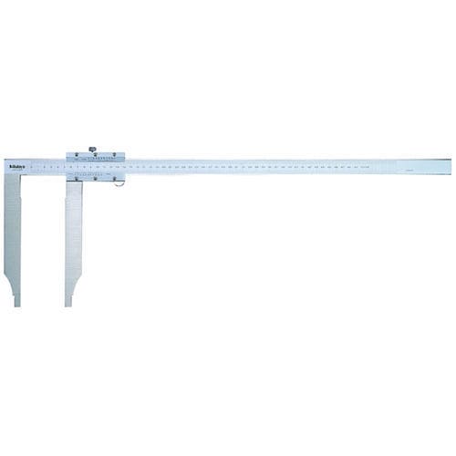 Pie de rey Vernier - 534 series - MITUTOYO - con mordazas largas / inoxidable / de acero templado