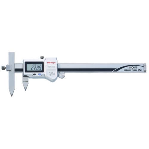 Pie de rey con punta ajustable - 573 series - MITUTOYO - digital / IP67