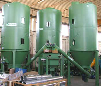 Silo con extractor - SMC series - Tecnofer Ecoimpianti S.r.l.