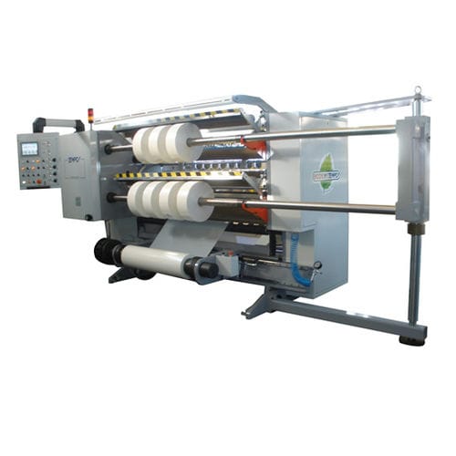 Cortadora rebobinadora compacta - SRS 850/S  - TEMAC - para papel