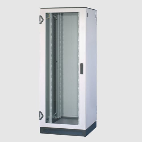 Armario eléctrico de suelo - Varistar NET Plus - nVent Schroff GmbH - de acero / IP20 / con puerta transparente