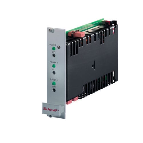 Alimentación eléctrica rack de 19" - 13103-016 - nVent Schroff GmbH - 3U / DC/DC / de múltiples salidas