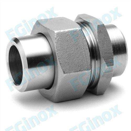 Racor hidráulico - LL20 - FG INOX - de rosca / de acero inoxidable / unión